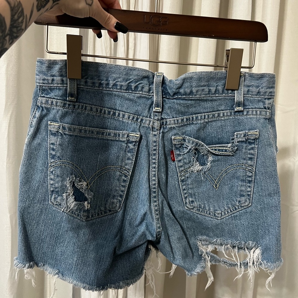 Levis Jean shorts